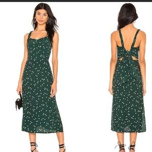 NWT Faithfull the Brand Giselle midi dress size 6